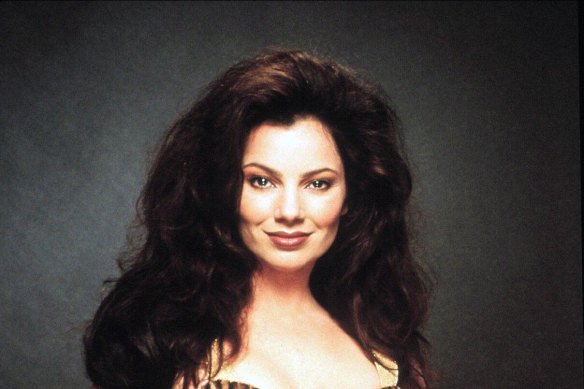 Fran Drescher in The Nanny.