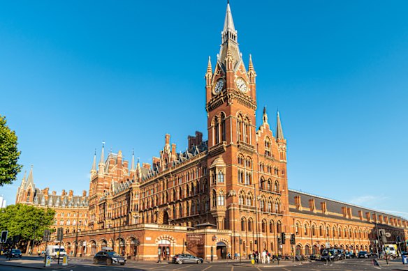 Historic St Pancras, saved from demolition.