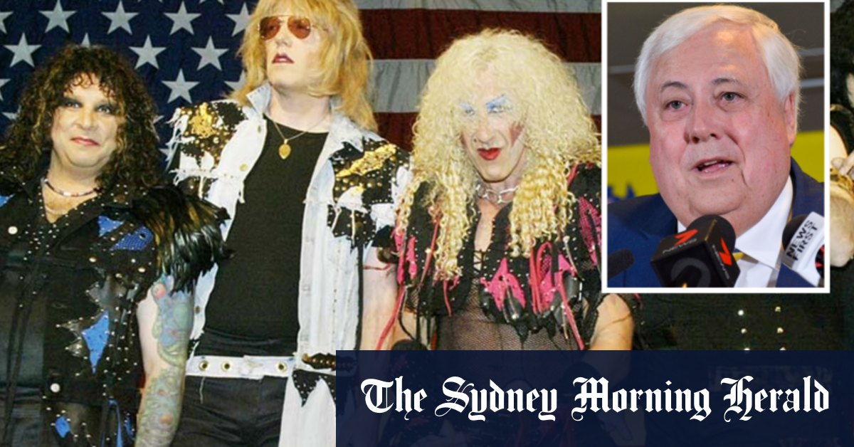 Those Answers Are Made Up Clive Palmer Grilled In Twisted Sister Case