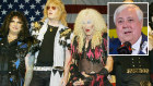 Clive Palmer, inset, has been found to infringed copyright in his use of the Twisted Sister hit We’re Not Gonna Take It.