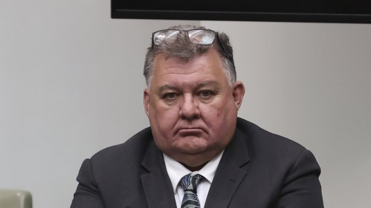 Liberal MP Craig Kelly during Question Time this week.