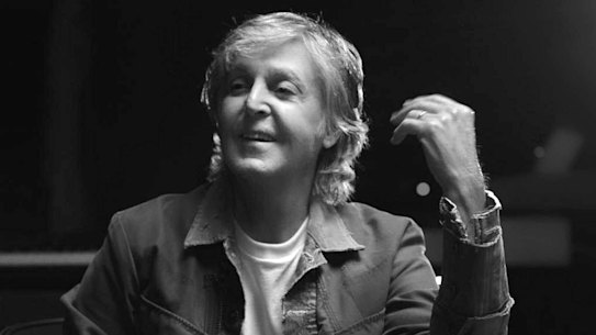 “It was good, you know,” says McCartney with a sweet smile, as he and Rick Rubin listen to George Harrison’s acoustic guitar intro to And I Love Her.