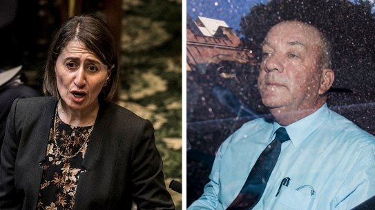 Gladys Berejiklian as Treasurer met with Wagga Wagga MP Daryl Maguire to discuss the Cobb Highway after his purchase of a property in Ivanhoe.