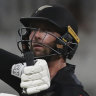 ‘Absolutely gutted’: Kiwi batsman out of World Cup final after punching bat