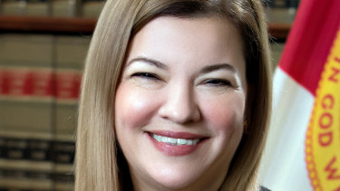 Barbara Lagoa, from Florida, is on Donald Trump's shortlist for the US Supreme Court.