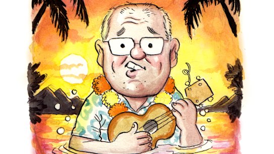Scott Morrison can’t get enough of Hawaii
