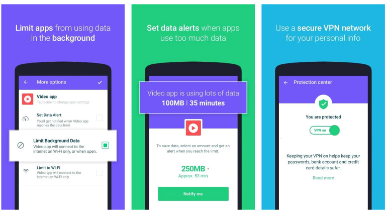 Onavo's app offers a free VPN and mobile data manager, but sends a lot of data back to Facebook.