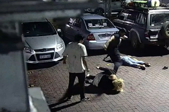 The attack on two women in Northbridge, Perth, by Brennan Stack and Shai Martin was captured by shocked onlookers and CCTV. 