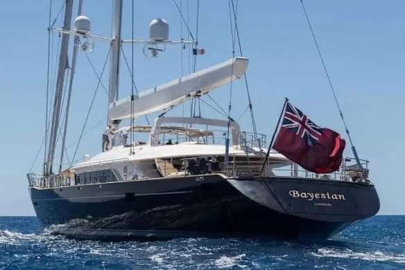 The tech tycoon died when his superyacht, the Bayesian, capsized off the coast of Sicily in a freak storm.