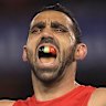 Adam Goodes remains close to the Sydney Swans to this day