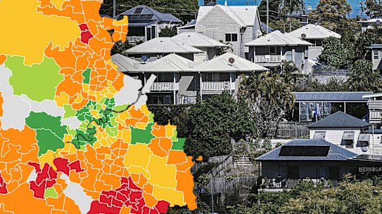 New analysis reveals where the top 1 per cent of income earners live in Brisbane, and what they make each year.