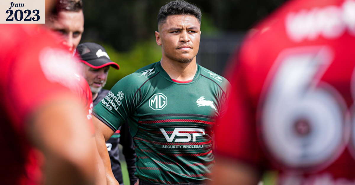 NRL 2024: All Blacks star Caleb Clarke trains with South Sydney Rabbitohs