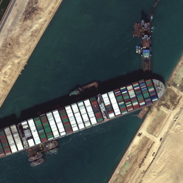A single disruption, like the giant MV Ever Given container ship that became lodged in the Suez Canal in March, can ricochet around global supply chains for months.