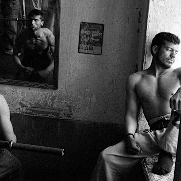 Gym, Kabul, 1995.