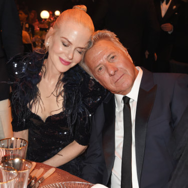 Nicole Kidman and Dustin Hoffman, 2017.