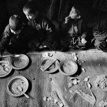 Orphanage, Kabul, 1995.