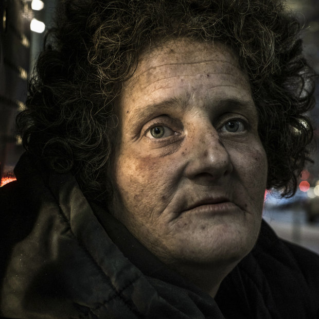 Susan, who has been sleeping rough for years, is worried she will leave the streets in a coffin.