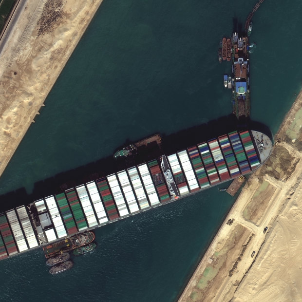 A single disruption, like the giant MV Ever Given container ship that became lodged in the Suez Canal in March, can ricochet around global supply chains for months.