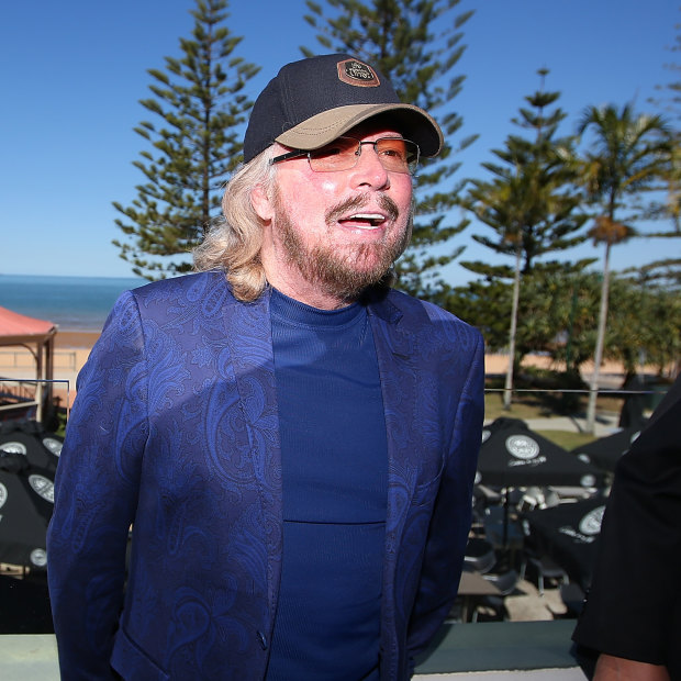 Bee Gee Barry Gibb at the pavilion in 2015.