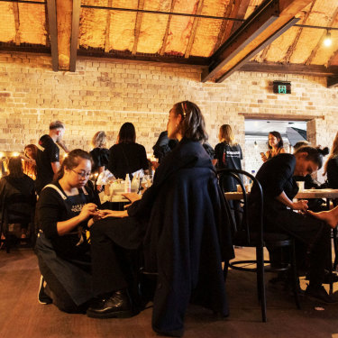 The "organised chaos".