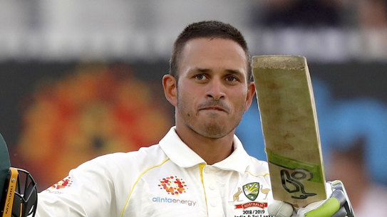 Usman Khawaja featured heavily in the documentary on the Australian men's team.