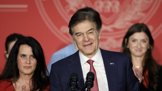 Dr Mehmet Oz was one of the candidates endorsed by Donald Trump.