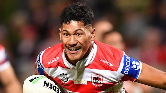 Talatau Amone is a man in demand.