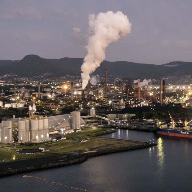 Port Kembla has a proud steelmaking and stevedoring history.