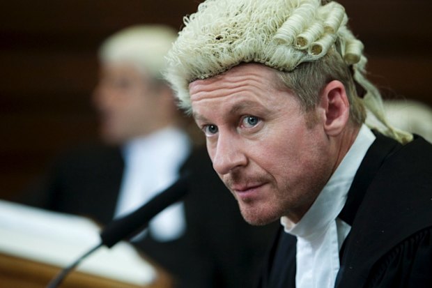 Richard Roxburgh en Rake, uno de sus papeles favoritos.