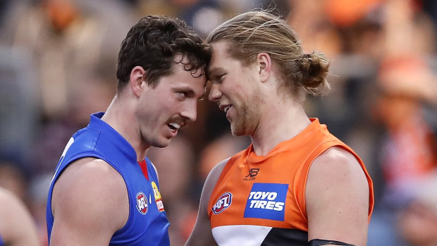Harry Himmelberg and his GWS teammates believe they play their best football when they're aggressive. 