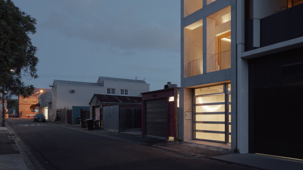 The Skinny House in McKillop Street.