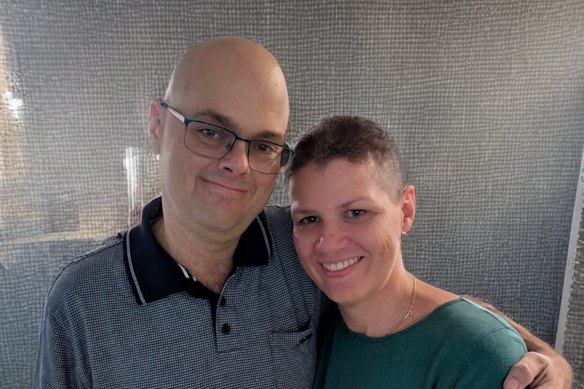 Patrick Hammer, pictured here with his wife, Helena.