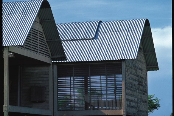 Australian architect Glen Murcutt’s iconic Marie Short farmhouse near Kempsey, NSW.