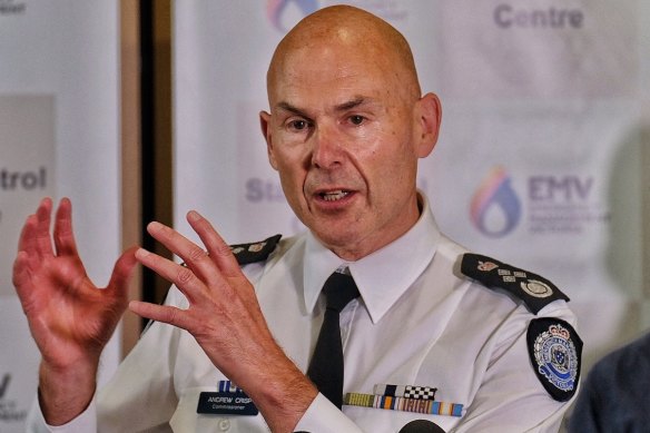 Emergency Management Commissioner Andrew Crisp says emergency services are well prepared for this year’s bushfire season.