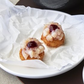 Scallop-on-scallop with smoked cherry at The Gantry.