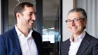 Jonathon Tolub with Betashares founder Alex Vynokur. 
