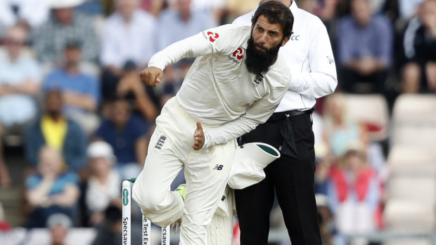 Moving on: Moeen Ali.