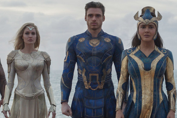 Rarities: Angelina Jolie and Salma Hayek both starred in Eternals.
