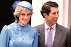 Prince Charles and Princess Diana at Government House, Canberra in 1983.
