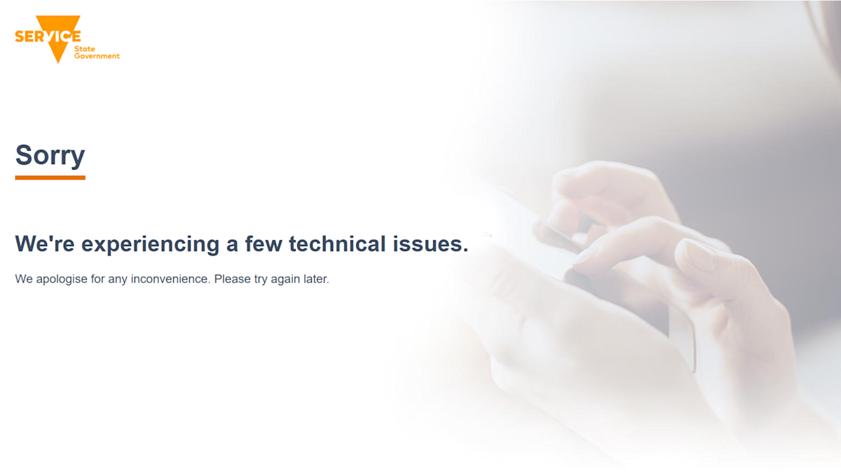 Service Victoria website demand surge