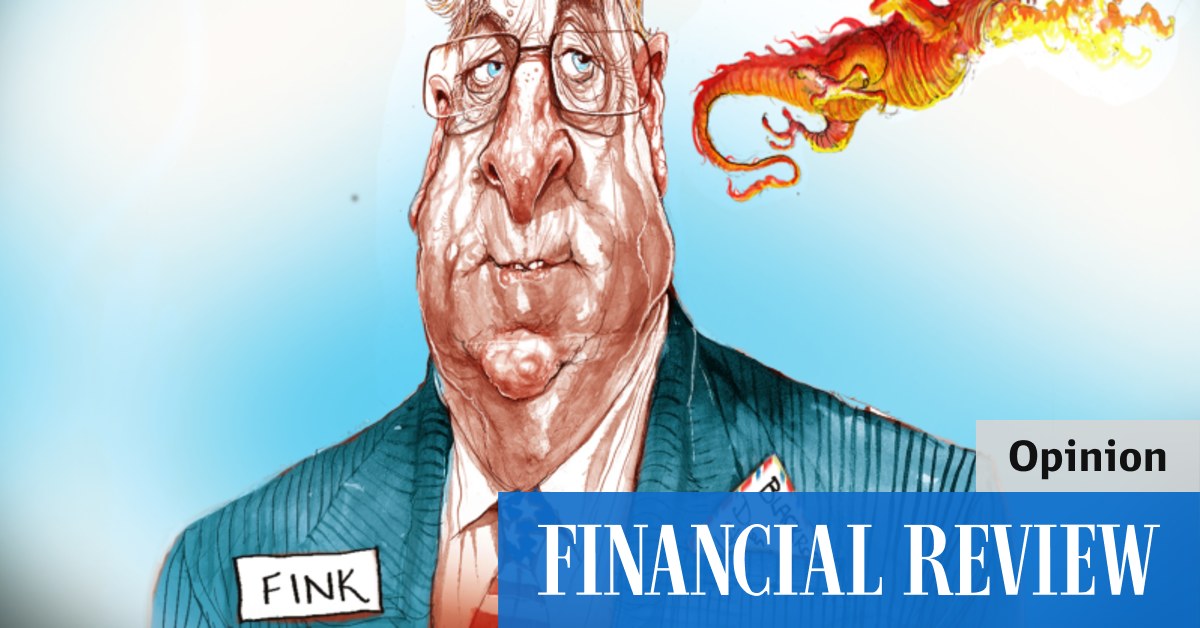 Why BlackRock’s Larry Fink is ‘paranoid, petrified, and enthusiastic’