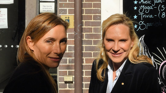 Claudia Karvan and Skye Leckie join forces to support the Wayside Chapel's Winter Appeal for $1.2 million to provide vital services and support for the homeless.