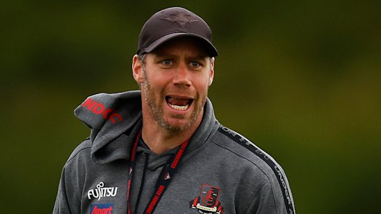 Bombers coach Ben Rutten.