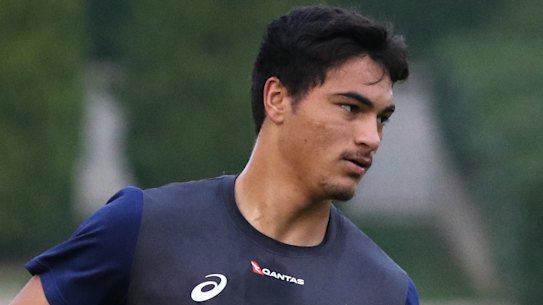 'Shattering': Petaia's Wallabies debut on ice after being ruled out of Italy match