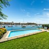 The view from Anthony Sullivan’s Kirribilli waterfront prior to its renovation.