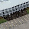 The first sinkhole opened above one of the tunnels at Rockdale for the M6 motorway in early March 2024.