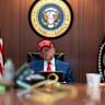 President Donald J. Trump in The Situation Room, June 21, 2025