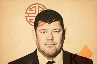 A "passive role": James Packer denies knowledge of Crown's activities in China.