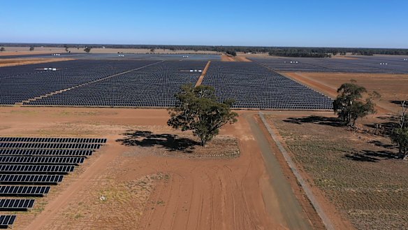 Victoria's biggest solar farm, Neoen's Numurkah plant, brings 128 megawatts of capacity to the grid, and was constructed in just a year.