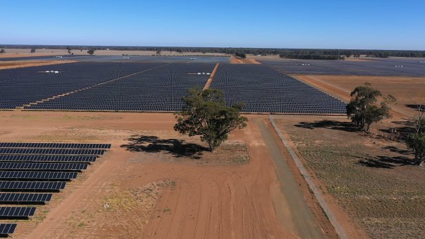 Victoria's biggest solar farm, Neoen's Numurkah plant, brings 128 megawatts of capacity to the grid, and was constructed in just a year.